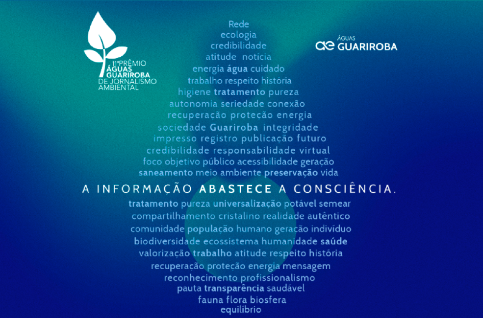 Águas Guariroba abre inscrições para o 11º Prêmio Águas Guariroba de Jornalismo Ambiental