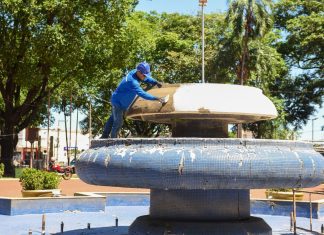 Campo Grande em Movimento: Chafariz da Praça Ary Coelho em revitalização Home