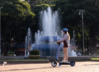 Ação no Parque orienta sobre patinetes elétricos amanhã Home