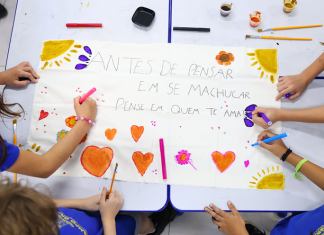 Alunos da rede pública inspiram murais sobre meio ambiente Home
