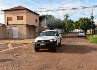 Fumacê reforça combate ao Aedes no Jardim Centenário Home