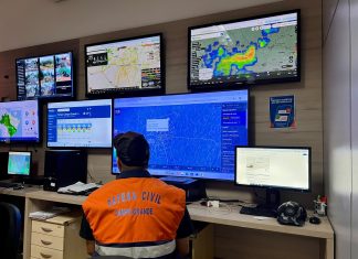 Defesa Civil emite dois alertas para risco de temporais Home