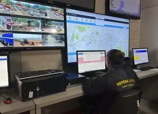 Com risco de tempestades, Defesa Civil emite alerta amarelo Home