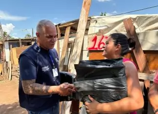 Emha atende famílias afetadas pelo temporal na Capital Home